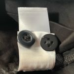 Everlane Button Back Cropped Picnic Tank Black Size 2 and 12 Organic Cotton Photo 6