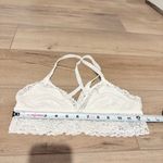 Aerie ‎ lace Strappy Bralette White Size medium Photo 4