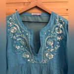 Calypso St. Barth Calypso Christine Celle Size XSmall Cotton Silk Blend Boho Embroidered Blouse Photo 1