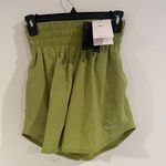 Nike Dri-Fit High Waisted 3” Green Lined Athletic Active Shorts Sz XS NWT Photo 0