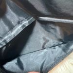 NAPOLEON PERDIS Black Ostrich Style Envelope Clutch Bag Photo 8