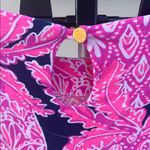 Lilly Pulitzer  Pink and Navy Women's Top Photo 1