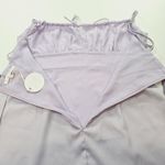 MORE TO COME Sarai Slit Mini Dress in Lavender XL Purple Photo 12
