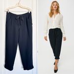 Aritzia Wilfred •  Allant Pant black cropped slouchy dress trouser Photo 1