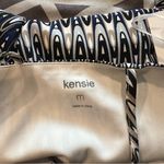 Kensie  Women's Sound Waves Printed Cami Dress Halter Neck Shift Chiffon‎ Size M Photo 9