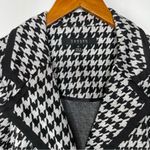 Sandro  Studio Houndstooth Knit Blazer Medium Photo 2
