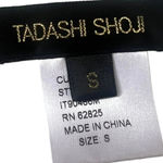 Tadashi Shoji  Silver Metallic One Shoulder Dress Photo 9