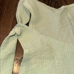 None Sage Green Sleeveless Romper size small with pockets Photo 4