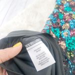 Anthropologie Women's Eve Franco Glenna Black Sequined V-Neck Dress 6 NEW Photo 5