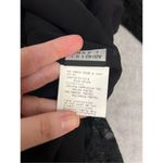 100% Silk Black Valentino Night Lace Dress Women’s 6 Photo 9