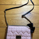Betsey Johnson  quilted cross body pink Photo 0