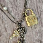 Betsey Johnson Half-Stretch Lips Charm Bracelet and Necklace Photo 6