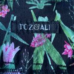 Roz & Ali Stunning Floral Print Plus Size Cropped Stretch Summer Pull On Pants Bottoms Photo 2