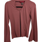 Hot Kiss  Mauve Bell Sleeve Blouse‎- Size Large Photo 0