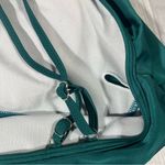 No Brand, Women's Emerald Green Ruffle Swim Top; Large Photo 5