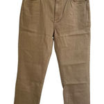 DL1961 Womens Brown‎ Patti Straight High Rise Vintage Ankle Pants Size 31 New Tan Photo 0