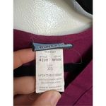 Cherokee Workwear Wine Scrub Top Woman’s Size XS Photo 4