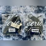 Aerie Black Crochet Bikini Top and Bottom Photo 5