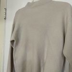 Rebecca Taylor wool tan knit high neck tie waist sweater size medium Photo 6