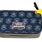 Paul Frank  Denim Bananas Clutch Full Zip Bag Charm Photo 0