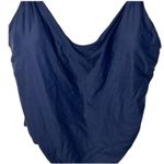 J.Crew Navy Blue Scoop Neck One-Piece Swimsuit Size 24 NWT – Plus Size Photo 5