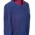 STITCHES & STRIPES Lawrence Pullover Soft Boucle Long Sleeve Sweater NWOT XXL Blue Photo 2