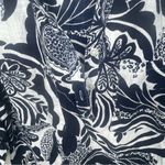 Unique spectrum  Blue and White Blouse half button with collar cuff sleeves Photo 3