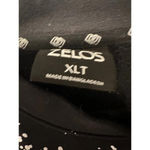 Zelos  Black White Paint Splatter Sweatshirt Active Wear Loung wear size XLT Photo 2