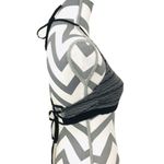 Athleta  Chevron Lace-up Bikini Top - Size S Photo 2