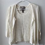 Norton Mcnaughton Cream Knit tank top Cardigan Sweater 2pcs set Photo 3