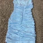 Hello Molly Mini Dress Blue Photo 1