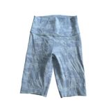 LULULEMON Multicolor Gray Camo Bike Shorts Size 6 Photo 5