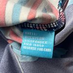 J. McLaughlin  Navy Cap Sleeve Flag Print Top Size M Yacht Boating Spring Preppy Photo 4