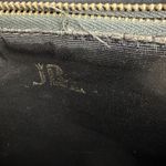 JR Julius Resnick Florida Black Patent Tortoise Lucite Handle Satchel Purse Bag Photo 1