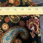 cupio  retro boho chic paisley floral high low midi blouse size X-Large Photo 5