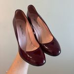 Agent Provocateur Burgundy Patent Leather Pumps Size 39 Red Photo 1