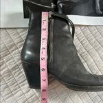 Acne Studios Pistol washed worn in western zip up sides heel Ankle Boots 37 Photo 11