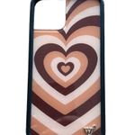 Wildflower Latte Love iPhone 12 Case Brown Photo 0