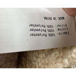 Zshow Womans Quilited Puffer Vest Hood Navy Blue Warm Fur Lined Size‎ Medium New Photo 8