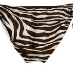 Michael Kors new âď¸ď¸ Animal Print Side Tie Bikini Bottom âď¸ď¸ Gold MK Hardware âď¸ Photo 13