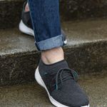 Revolve NWT Vessi Waterproof Everyday Lace-up Classic Sneaker in Midnight Black. Size 9 Photo 0