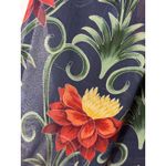 Farm Rio  Black Mixed Arabesque Scarves Long Sleeve Mini Dress Size XS NWT Chic Photo 15