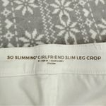 Chico's NWT Chico’s So Slimming Girlfriend Slim Leg Crop White No Stain Sz 20 Chico’s 4 Photo 4