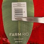 Farm Rio ππ Red Tropical Romance Romper XL NWT Photo 11