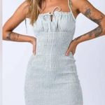 Princess Polly Green and White Checkered Dress Size US 6 Photo 0