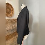 Calvin Klein Black Pinstripe Blazer size 10 Photo 1