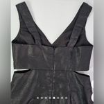 DO+BE  Shimmering Black Backless Dress Photo 4