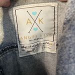 Angel Kiss Distressed denim vest size small‎ Photo 4
