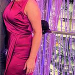 Lush Clothing LUSH magenta hot pink cocktail dress sz L Photo 6