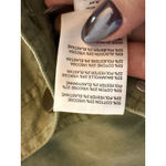 Urban Outfitters  Emma Denim Flared Jumpsuit Women S Olive Green Utility Stretch Photo 11